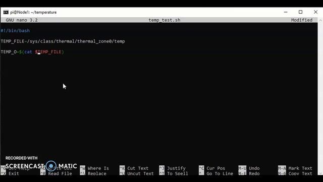 Check the temperature of a CPU with BASH script смотреть онлайн