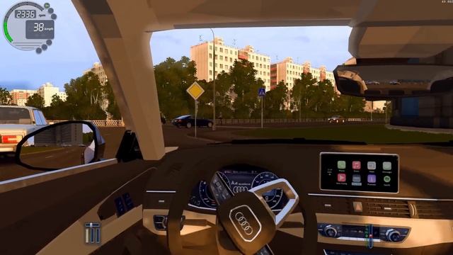 City Car Driving - Audi A4 B9 TFSI 2017 | + Download [LINK] | 1080p & 60FPS смотреть онлайн