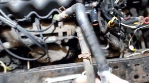 Ремонт системы охлаждения форд фокус 1,мотор сплит порт.