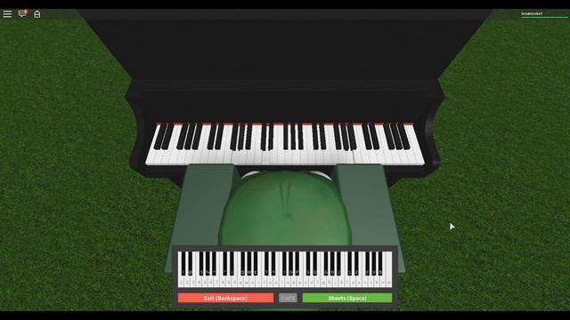 Roblox Virtual Piano - Dangerous Woman смотреть онлайн