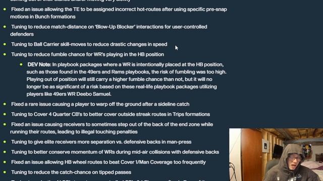 EA DROPPED A NEW PATCH TODAY FOR MADDEN 23 смотреть онлайн