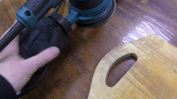 Эксцентриковая шлифовальная машина MAKITA BO5041K. Обзор.