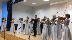 Ансамбль скрипачей "Вдохновение", А. Дворжак "Мелодия"