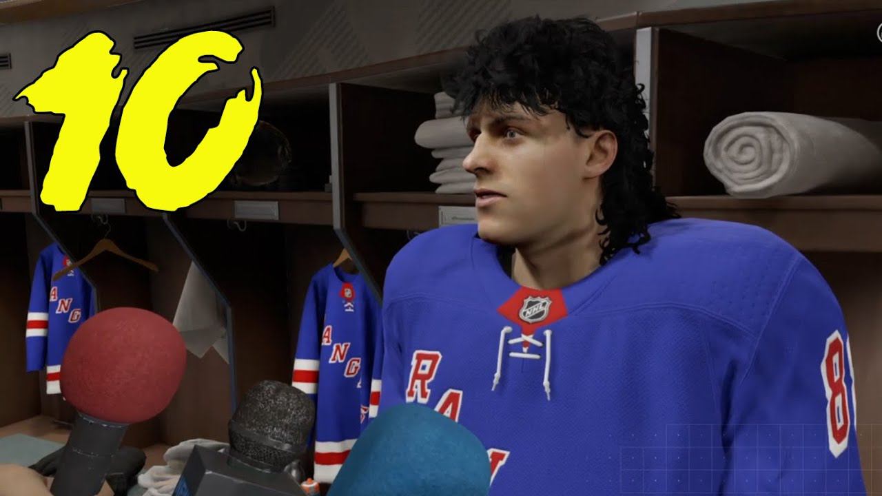 Реинкарнация Яромира Ягра в Рейнджерс - NHL 21 Карьера Игрока #10 смотреть онлайн