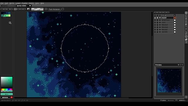 Step-By-Step Space Pixelart Tutorial for Beginners. смотреть онлайн