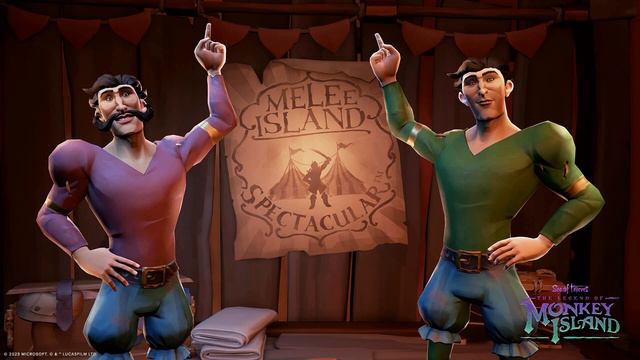 Sea of Thieves Music: Monkey Island - The Circus смотреть онлайн
