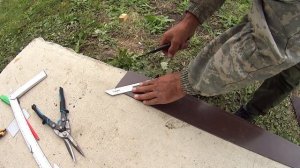 Наружные металлические откосы на окна. Закончил фасад дома. Дача.