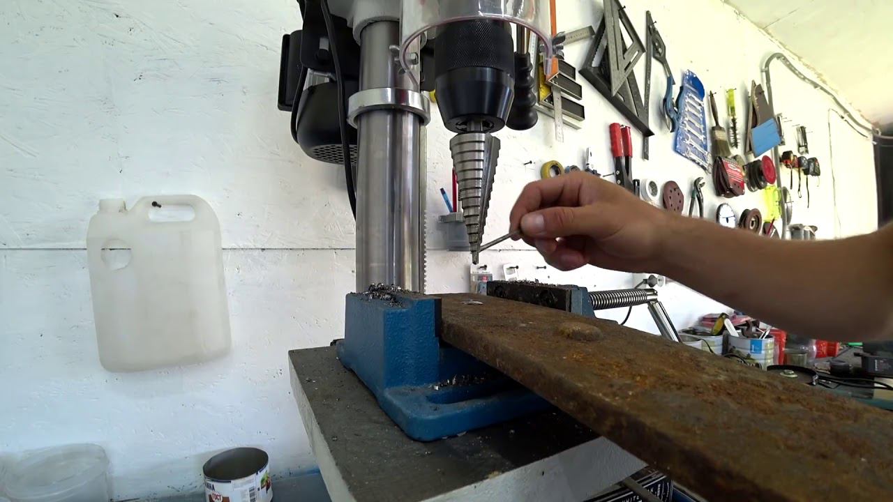 Тест: Сверло ступенчатое по металлу GRAFF