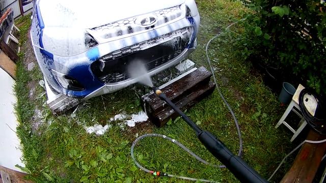 Пенник из Китая с Алиэкспресс для Huter M135-pw. Снято на EKEN H9. 1080/60