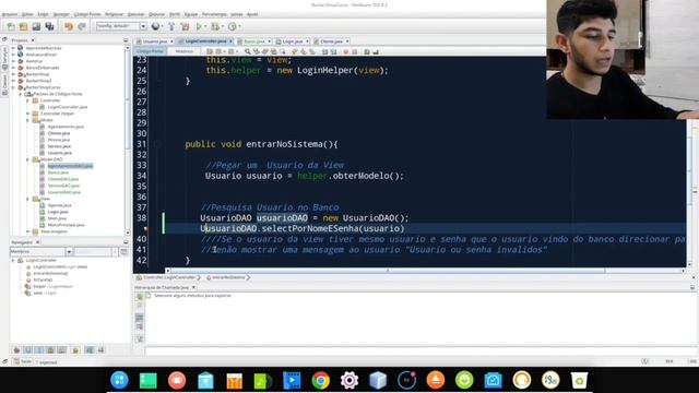 Projeto em Java - Barbearia - Aula 06 - Separando logica de Banco de Dados usando DAO em Java смотреть онлайн