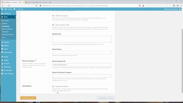 Bricks - Installation und Einstellungen für bricksbuilder [GERMAN DEUTSCH Tutorial] смотреть онлайн
