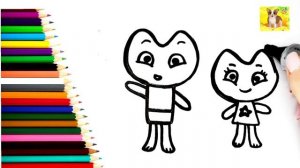 Котики Вперед веселые рисунки.Как нарисовать Котики Вперед#милыерисунки