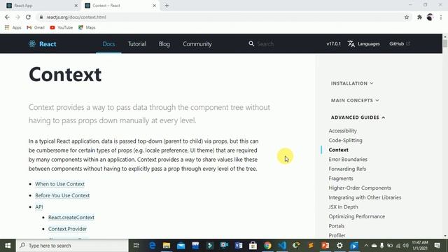 React Hooks - useContext() Introduction | Tutorial - 9 (Urdu/Hindi) 2021 смотреть онлайн