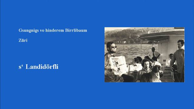 s' Landidörfli - Gsungnigs vo hinderem Birrlibaum смотреть онлайн