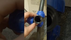 установка оголовка на скважину 25 труба под 32 разъем