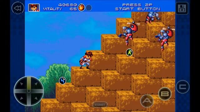 Gunstar Heroes Classic - Gameplay смотреть онлайн