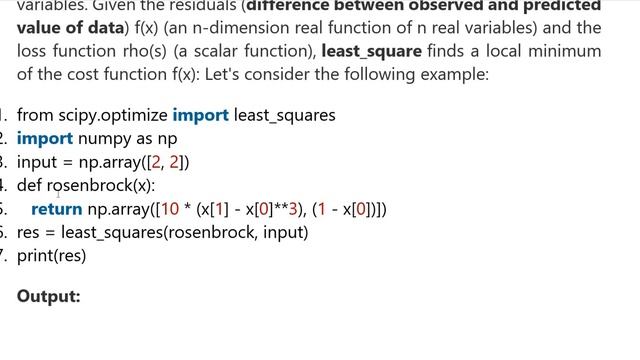 Scipy | Optimization смотреть онлайн
