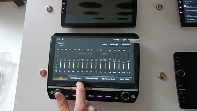 Магнитола Android DW-серія Qled, Carplay, 4G-LTE - огромный сенсорный экран с крутилками! смотреть онлайн