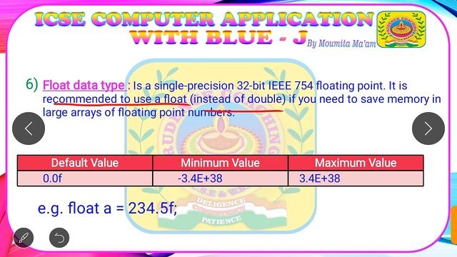 Ch-2 Data Type in Java (Part 4) Computer Applications With Blue J ICSE Prudence ICSE Class 10 смотреть онлайн