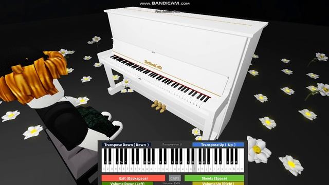 Jvke - Golden Hour [ROBLOX PIANO] смотреть онлайн