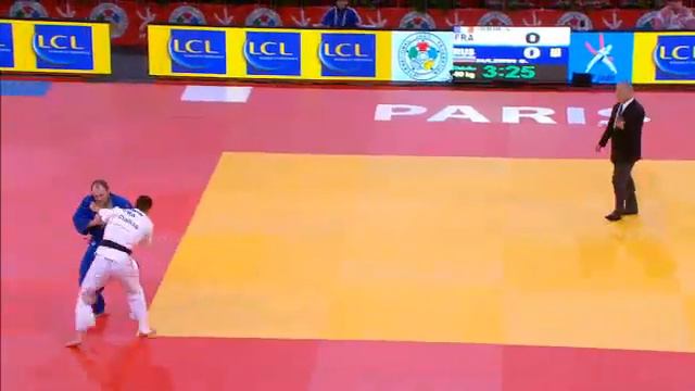 Judo Grand Slam Paris 2013: -90kg IDDIR, Alexandre (FRA) - SULEMIN, Grigorii (RUS) смотреть онлайн
