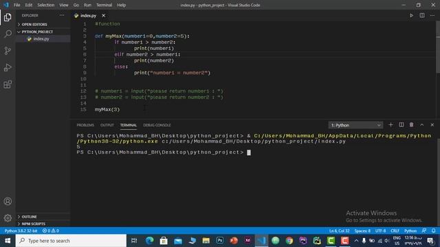 آموزش پروژه محور پایتون از صفر تا صد - return statement , function смотреть онлайн