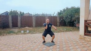 Самая тяжелая домашняя тренировка с гирей 24 кг за месяц. #тренировкасгирей