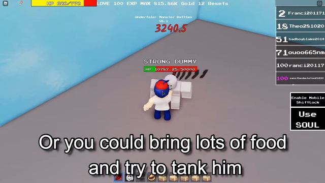 UNDERTALE: Monster Battles | Strong Dummy смотреть онлайн