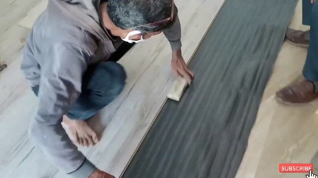 Wooden flooring कैसे लगता है? Wooden floor installation process 2022. смотреть онлайн