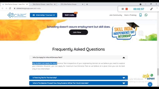 Free Online Internships for ALL Students | Python Internship | Work From Home | Part-time Internshi смотреть онлайн