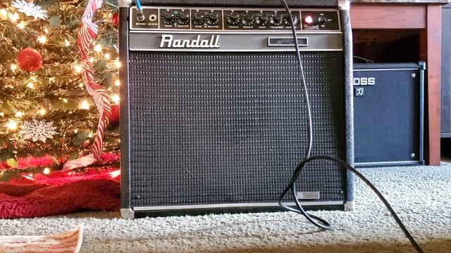 Randall RG80-112SC boosted with Behringer OD800 - Pantera (of course) смотреть онлайн