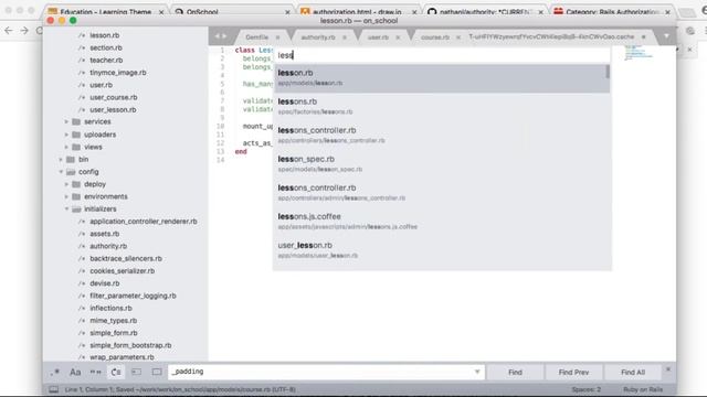 #21 Авторизация с Authority – Онлайн-школа на Ruby on Rails смотреть онлайн