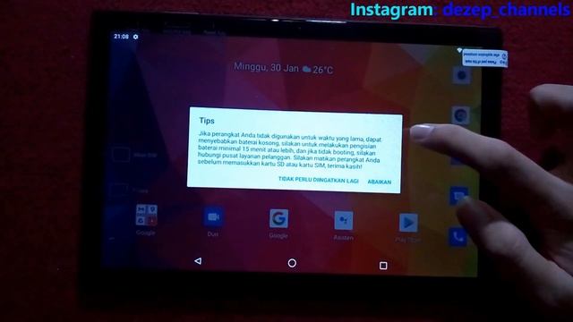 Unboxing Advan Tab Sketsa 2 (Setting & Set Up) Part 1 смотреть онлайн