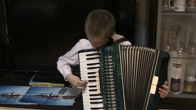 К.Черни Этюд аккордеон 2 класс школы смотреть онлайн