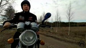 Тест Драйв Мопеда Альфа!