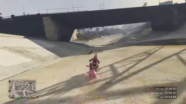Time Trial Storm Drain GTA Online смотреть онлайн