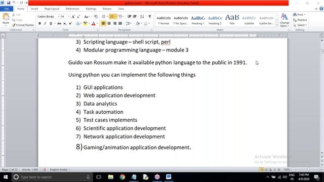 PYTHON tutorials || Demo - 4 || by Mr. Wilson On 09-04-2020 @7PM смотреть онлайн