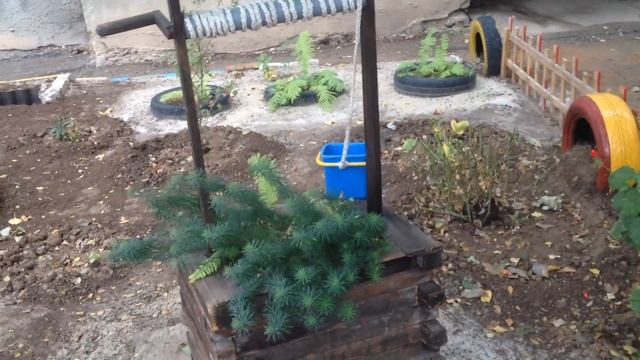 Обзор дворика. Идеи для оформления дачного участка. смотреть онлайн