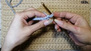 Урок 1. Прямоугольная салфетка крючком