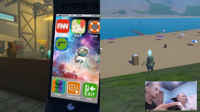 Играем в Amazing frog с Артёмом смотреть онлайн