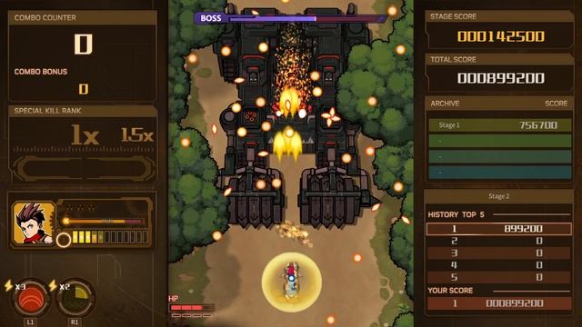 Let's Play AngerForce: Reloaded ARCADE MODE - Harder - PS4 PRO 1080p смотреть онлайн