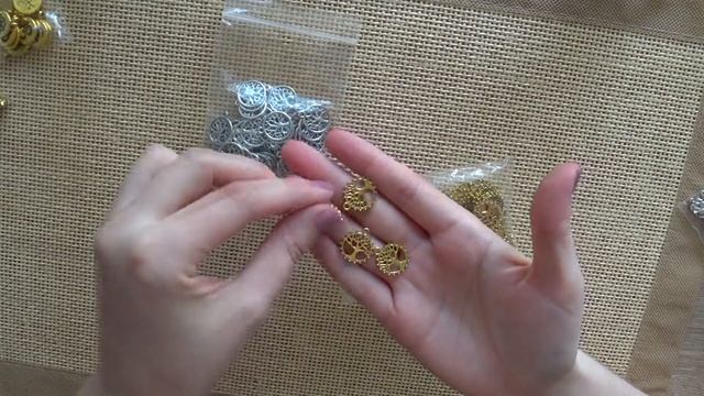 Фурнитура для бижутерии с Алиэкспресс обзор. смотреть онлайн