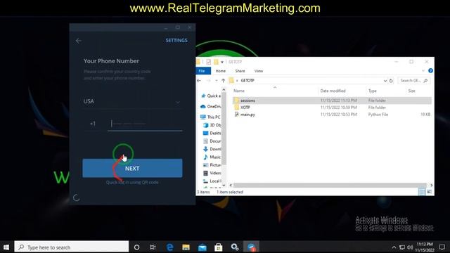 Login Telegram accounts from Telethon sessions to Telegram App смотреть онлайн