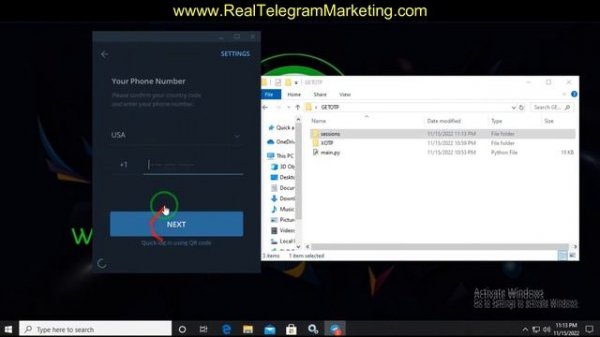 Login Telegram accounts from Telethon sessions to Telegram App