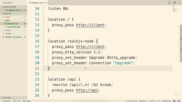 Docker and Kubernetes || Part 112 || Opening Websocket Connections смотреть онлайн