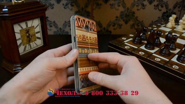 Чехол-книжка для Samsung Galaxy A8 SM-A800F/DS/Dual Sim/Duos "тематика Эклектические Узоры" смотреть онлайн