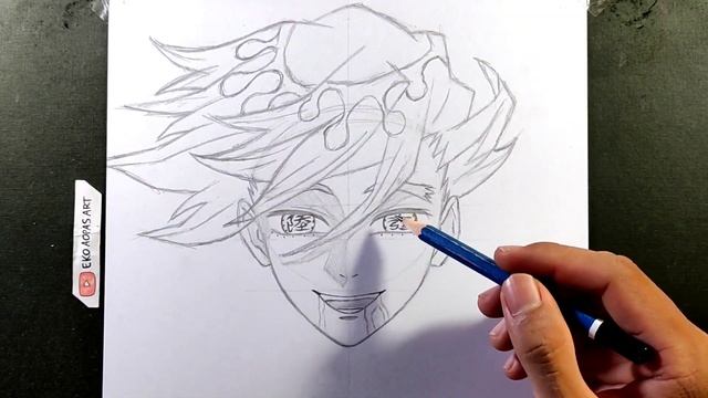 How to Draw Douma (Upper Moon 2) - Kimetsu no Yaiba смотреть онлайн