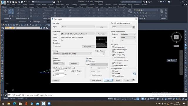 HOW TO CREATE FROM CIVIL 3D FILE CONVERT TO PDF FILE смотреть онлайн