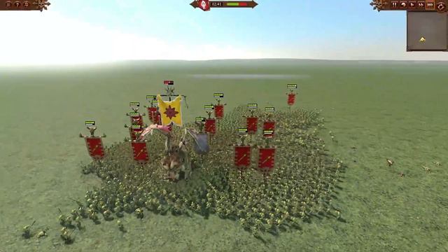 15 Goblin Labourers VS Jabberslythe. Total War Warhammer 3 смотреть онлайн