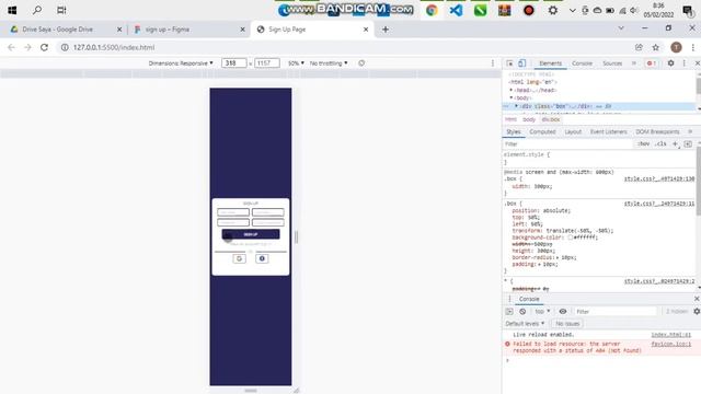 FEBRUARY CHALLENGE - SIGN UP PAGE CSS HTML (Figma To CSS) смотреть онлайн